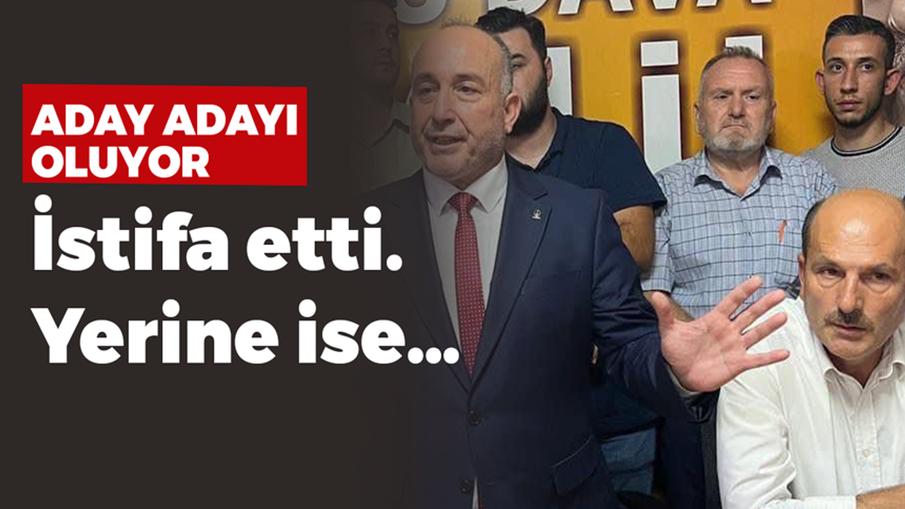 AK Parti Gölcük’te Çetin Seymen istifa etti. Yerineyse…