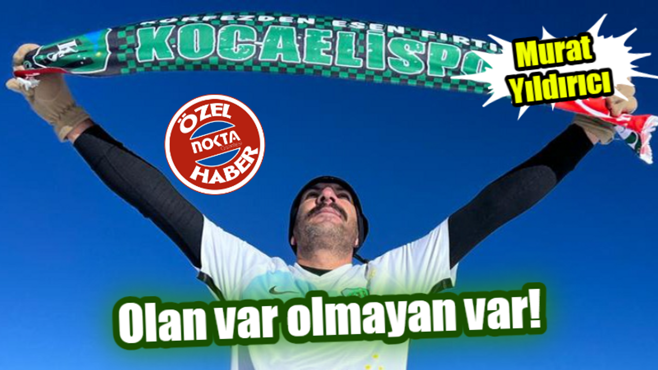 Ağrı Dağı’nın zirvesinden yılın başlığı: Olan var olmayan var!