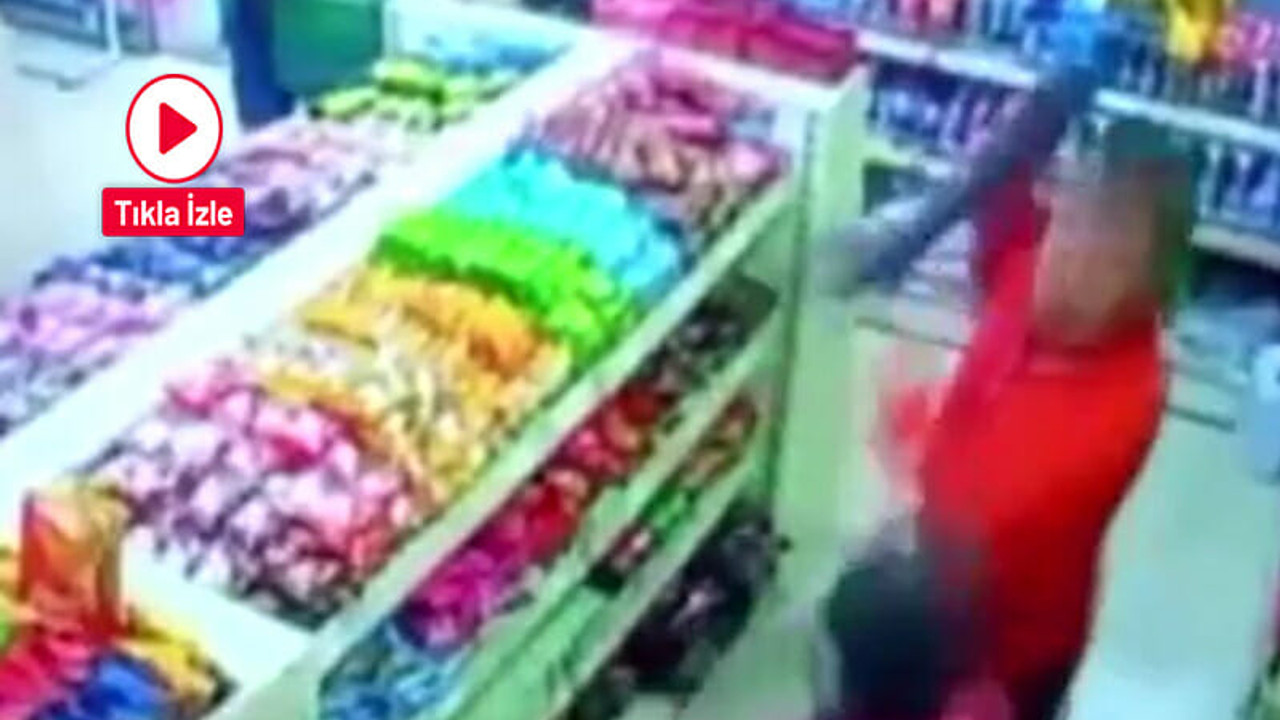 Akaryakıt istasyonunda saniye saniye pompalı dehşeti!