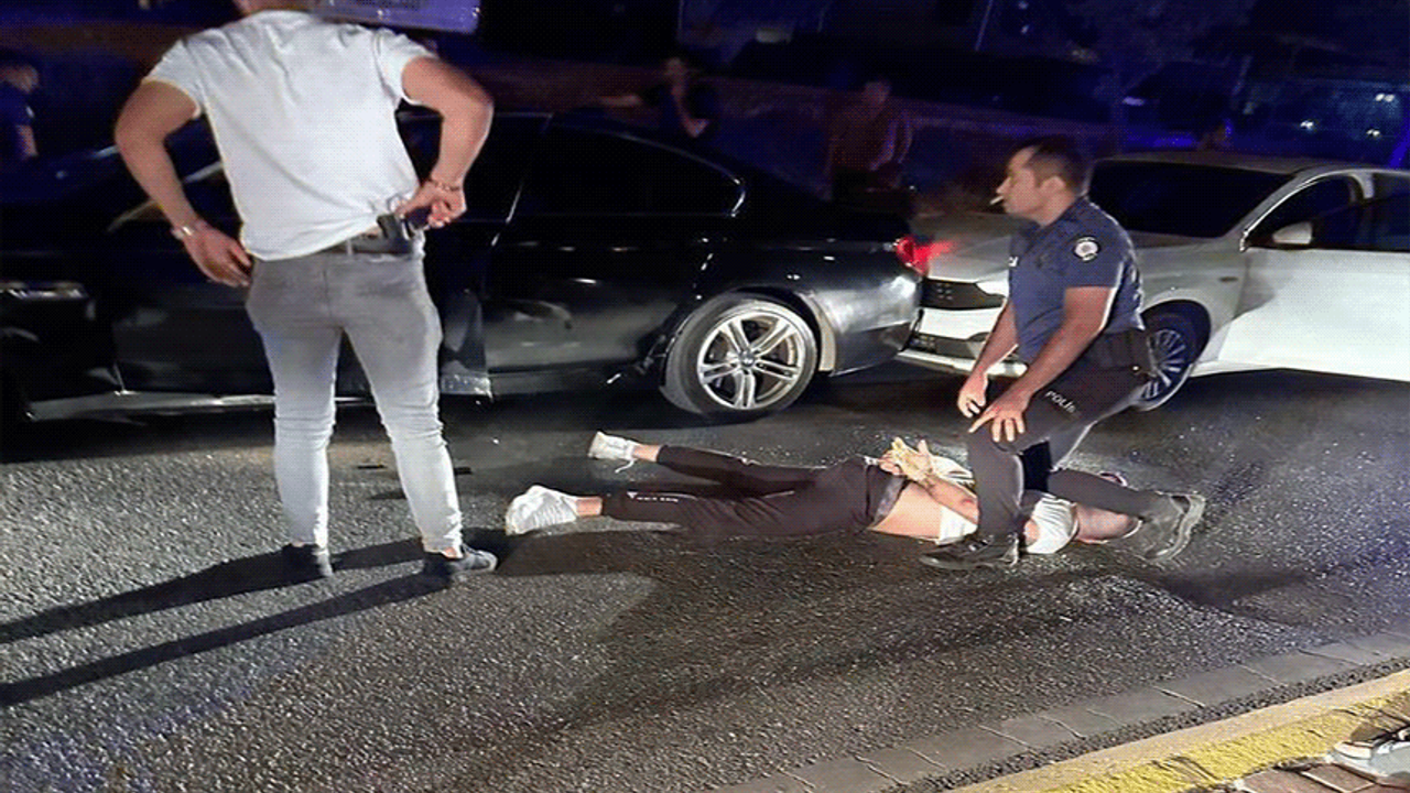 Silahla polisi yaraladı kıskıvrak yakalandı