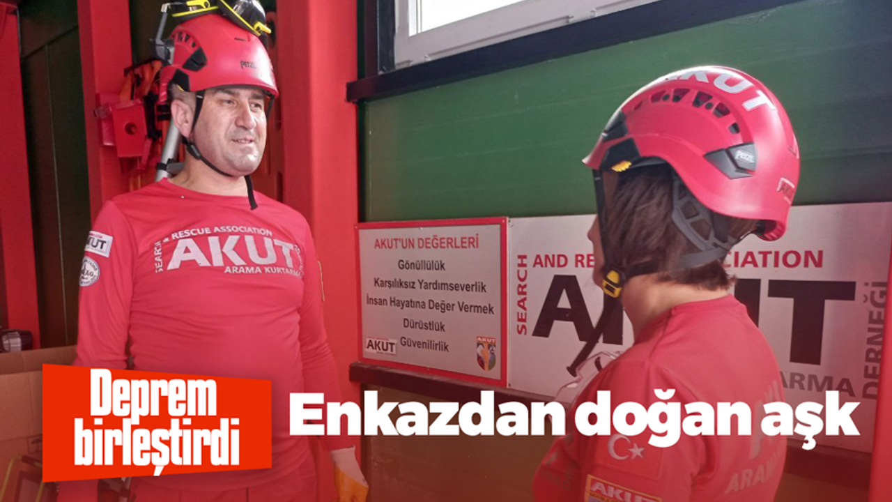 Enkazdan doğan 'Aşk'