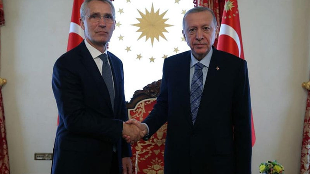 Erdoğan NATO Genel Sekreteri Stoltenberg'i kabul etti