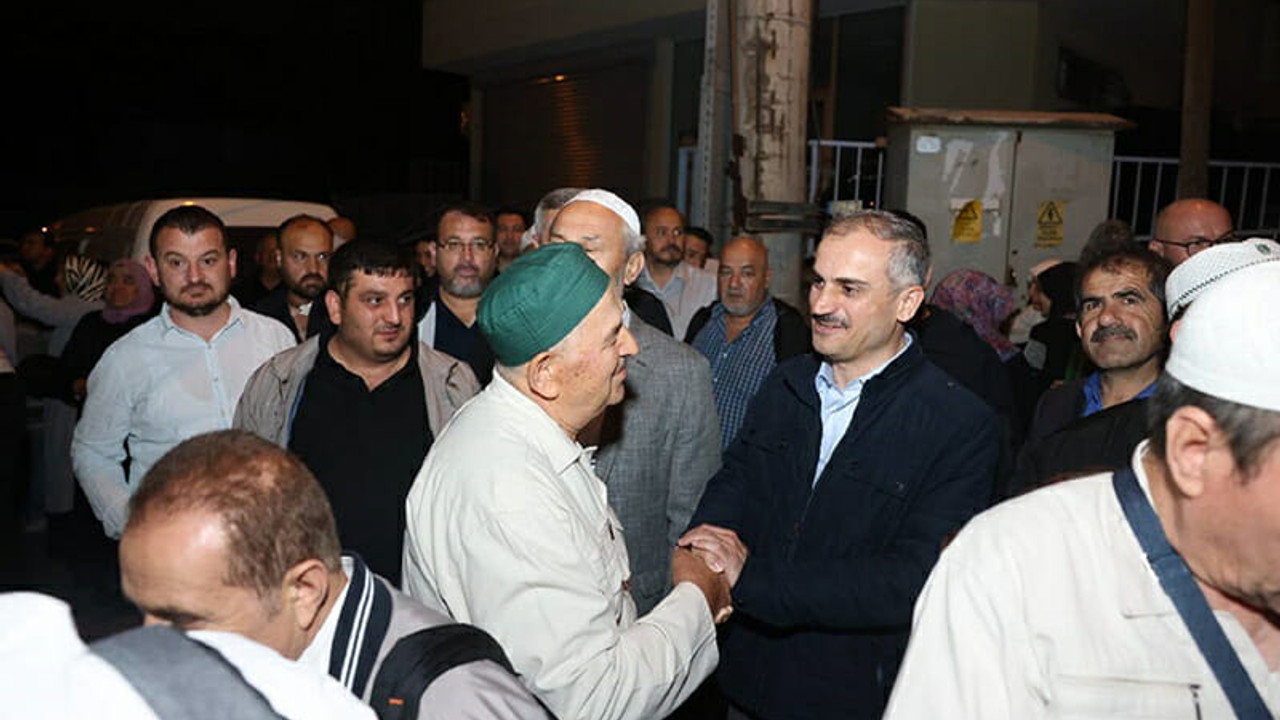 Hacı adayları kutsal topraklara uğurlandı