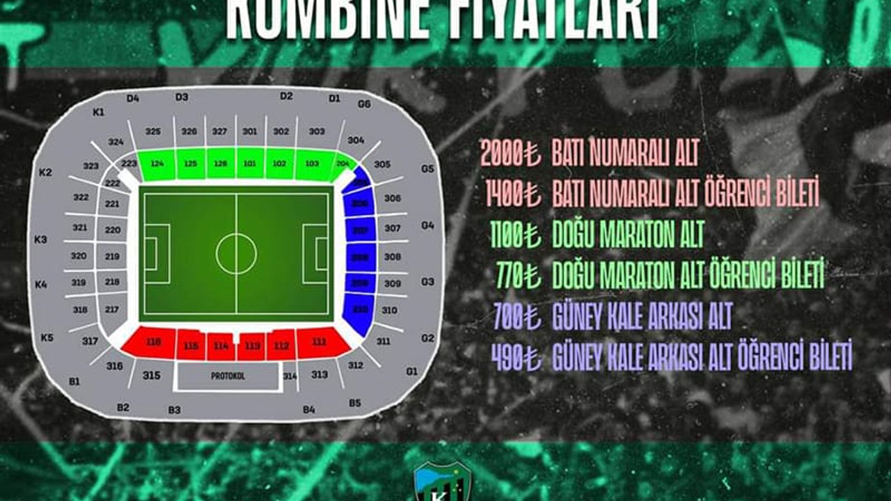 Kocaelispor'dan kombine bilet çağrısı