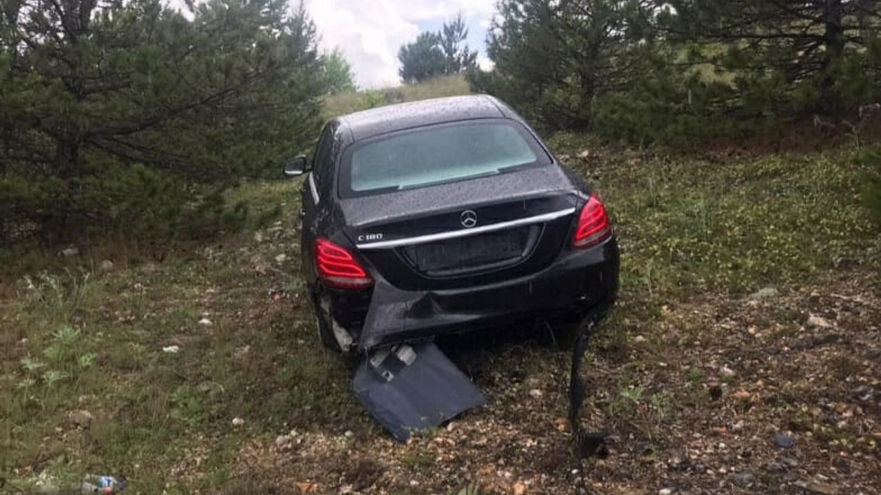 Metehan Küpçü Ankara yolunda kaza yaptı