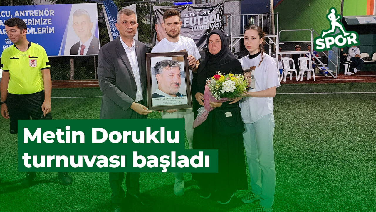 Gölcük'te Metin Doruklu Futbol Turnuvası başladı