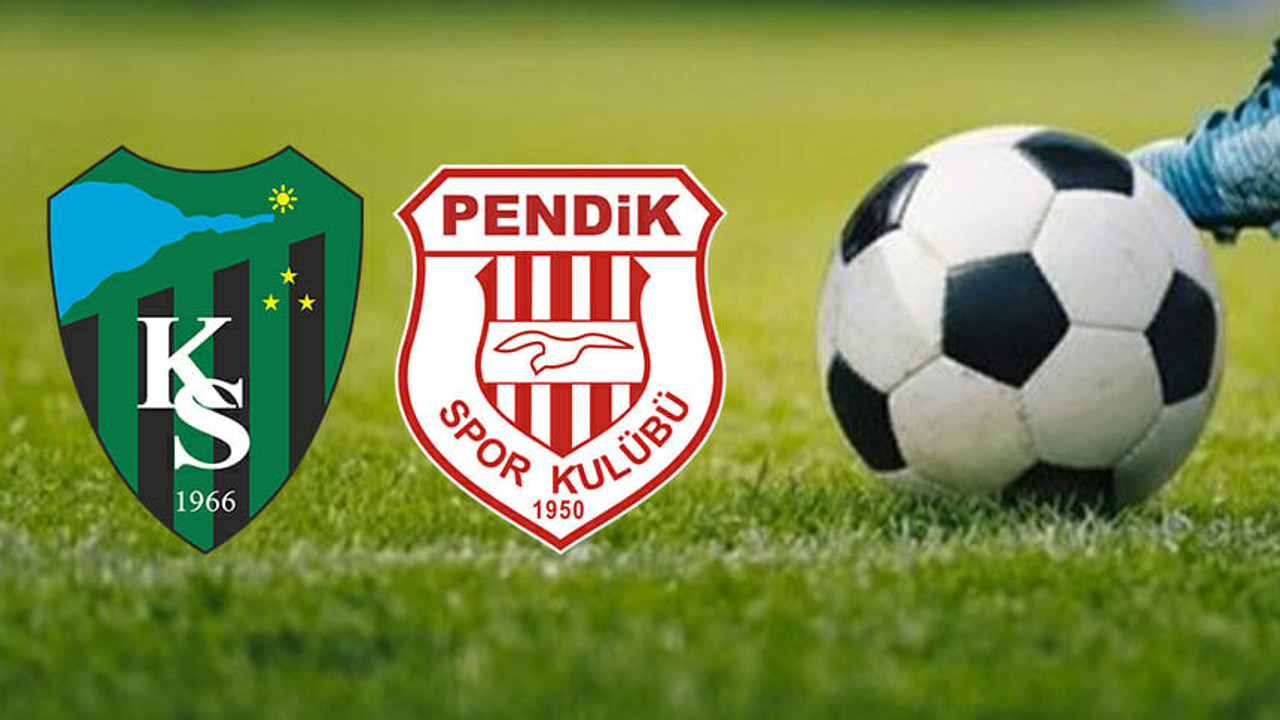 Kocaelispor:2 - Pendikspor: 0 (MAÇ SONUCU)