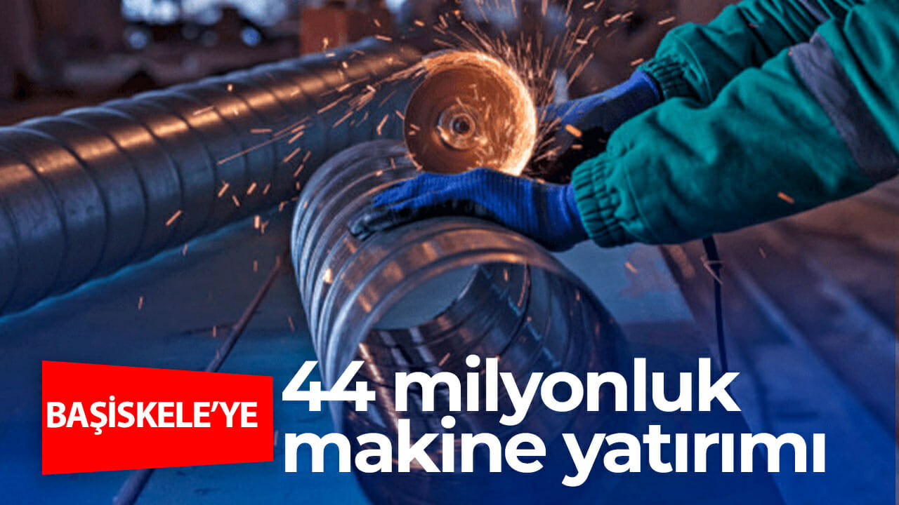 Başiskele'ye 44 milyonluk makine yatırımı