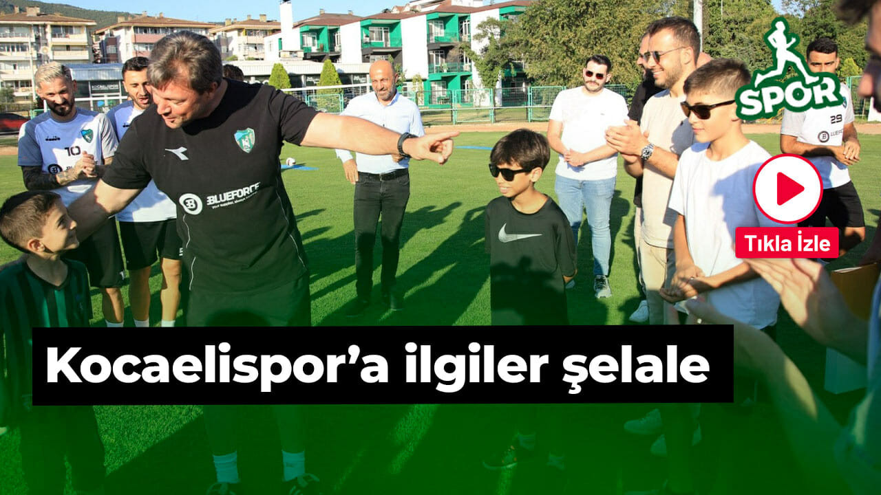 Kocaelispor’a ilgiler şelale