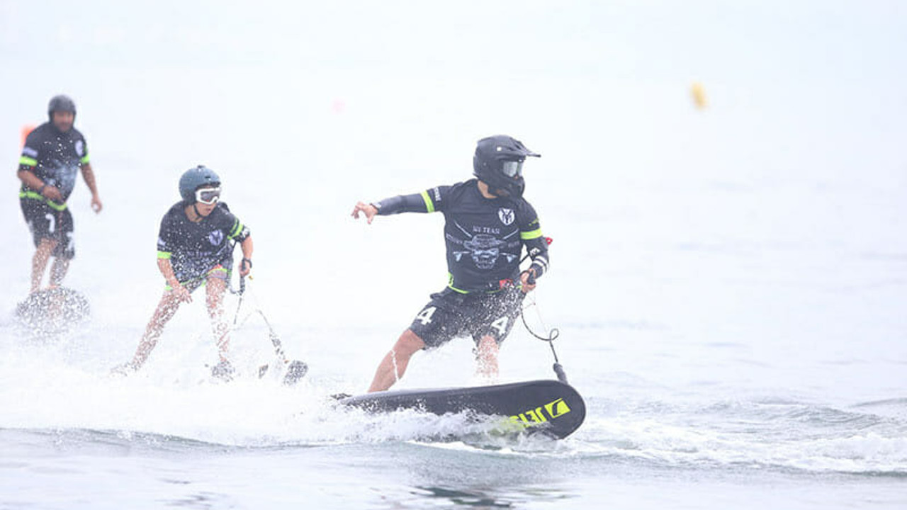 Türkiye Su Jeti ve Flyboard Şampiyonası heyecanı başladı