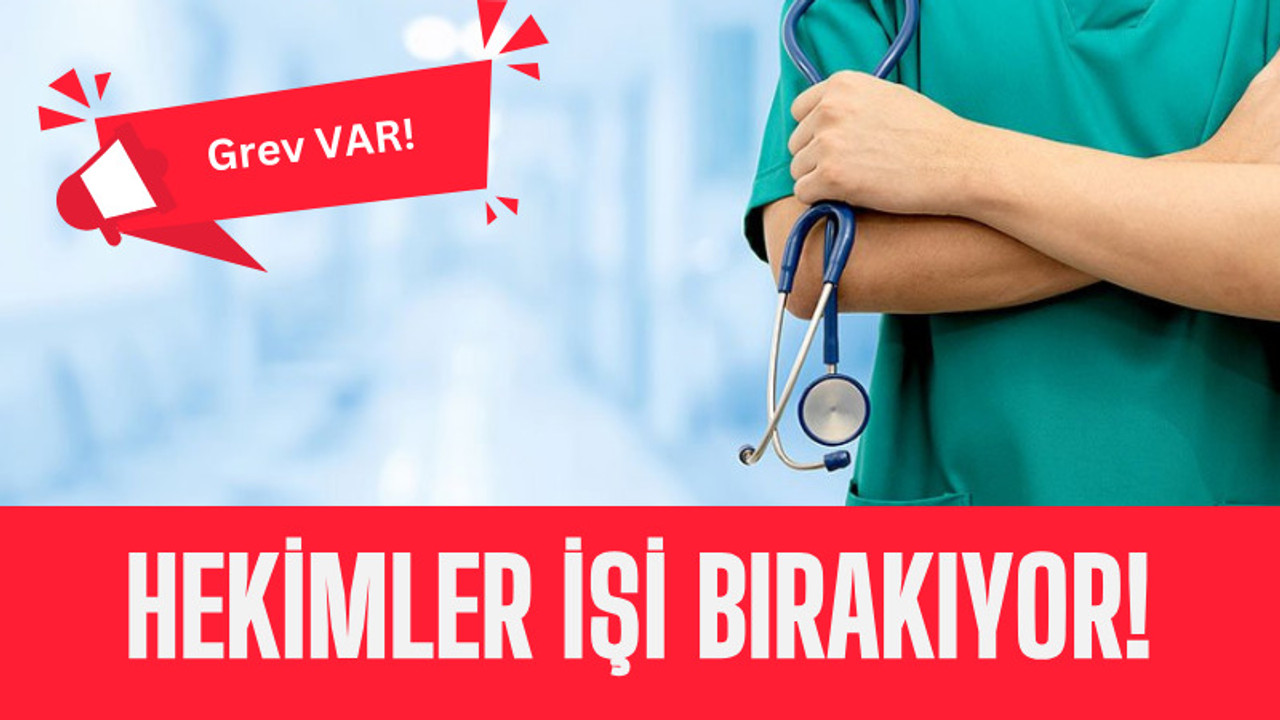 Hekimler işi bırakıyor!