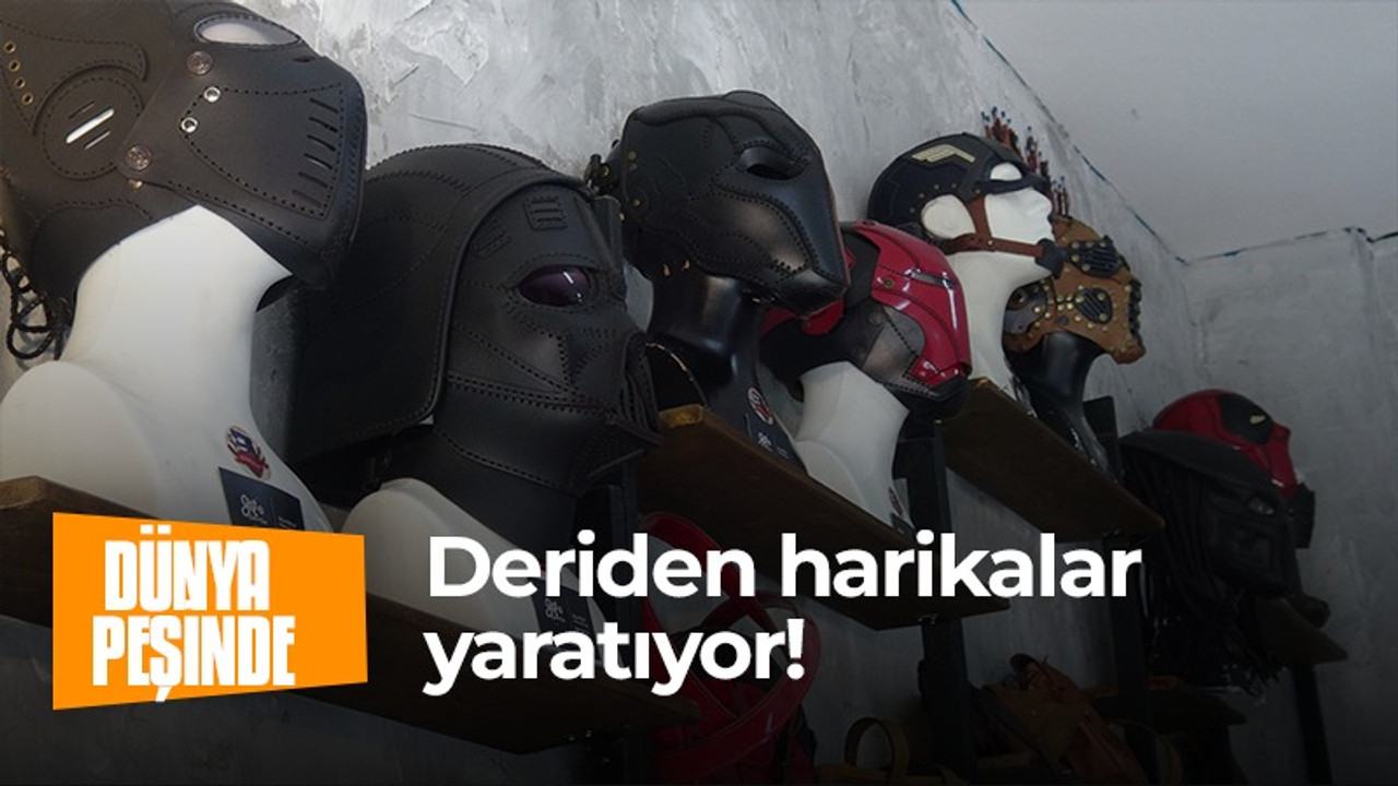 Deriden harikalar yaratıyor!