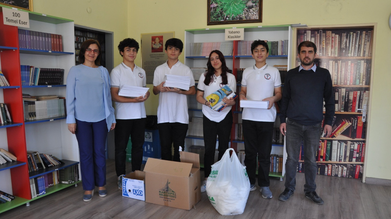 Kartepe Anadolu Lisesi’nden anlamlı destek