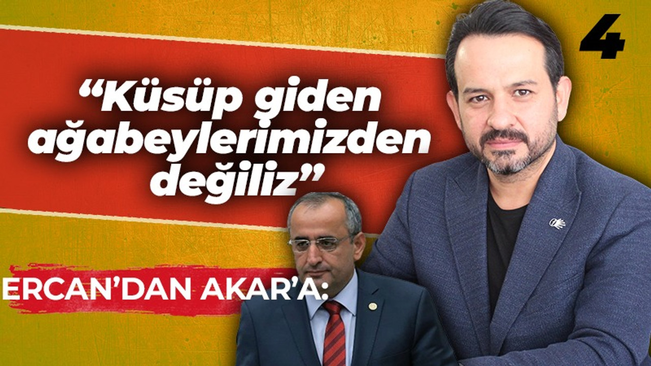 Ercan’dan Akar’a; “Küsüp giden ağabeylerimizden değiliz”