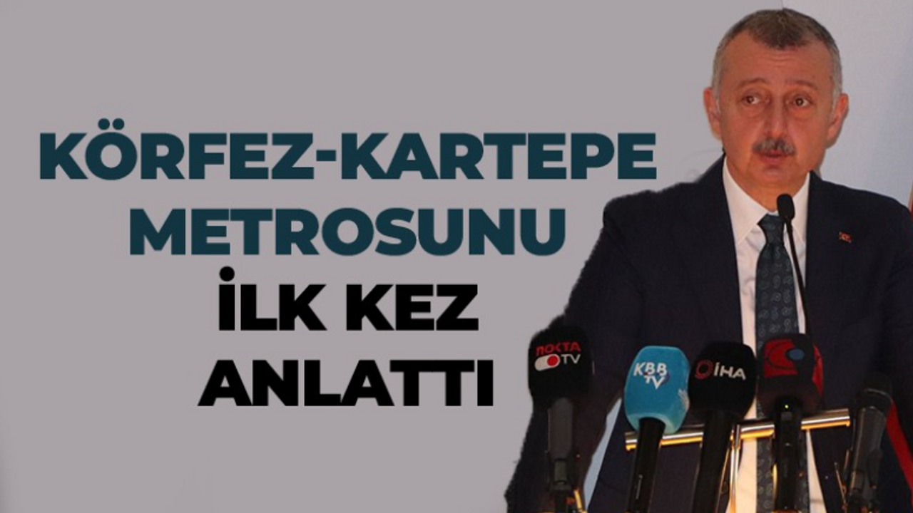 Büyükakın, Kuzey Metro hattını ilk kez anlattı