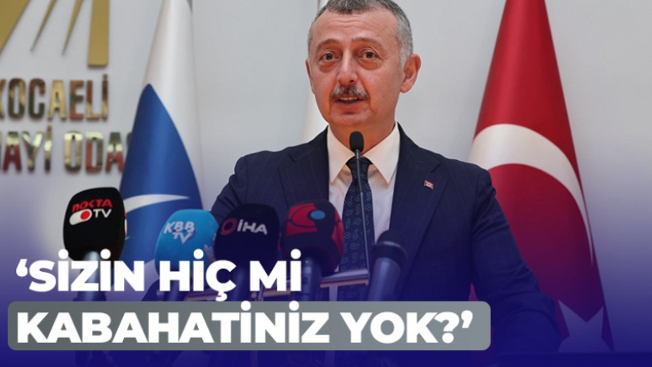 Büyükakın: Sizin hiç mi kabahatiniz yok