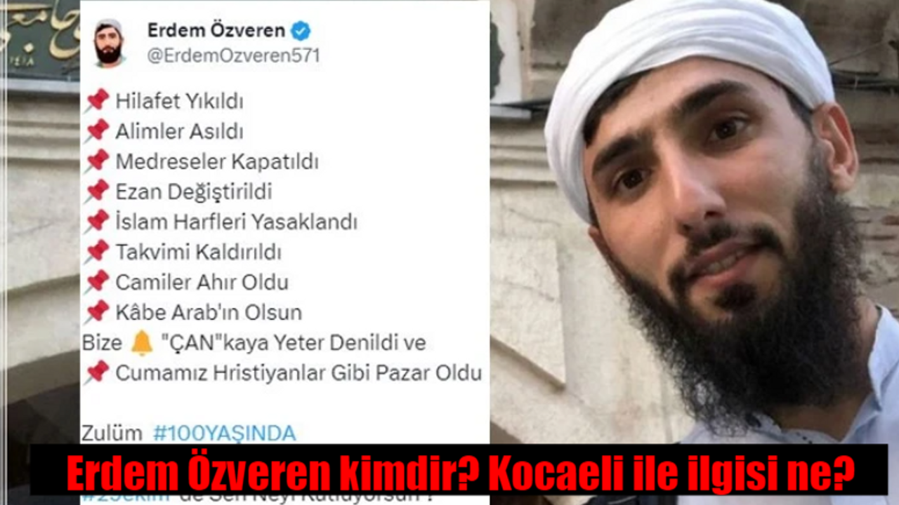 Cumhuriyet'e "zulüm" diyen Erdem Özveren kimdir? Erdem Özveren'in Kocaeli ile ilgisi ne?