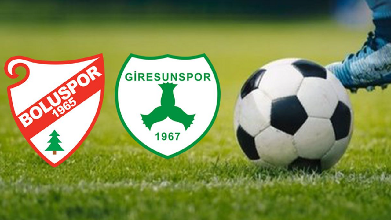 Giresunspor - Boluspor maçı ne zaman? Saat kaçta? Hangi kanalda? .