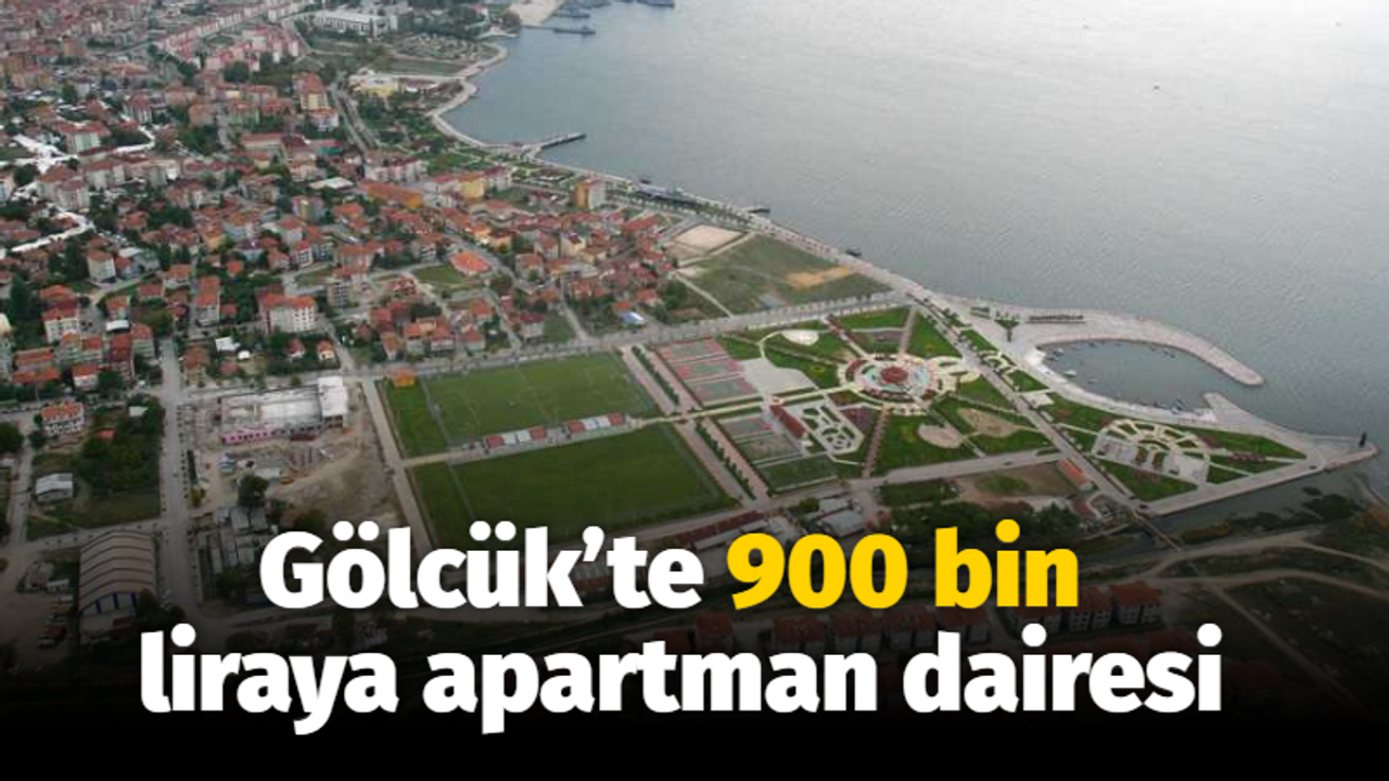 Gölcük’te 900 bin liraya apartman dairesi