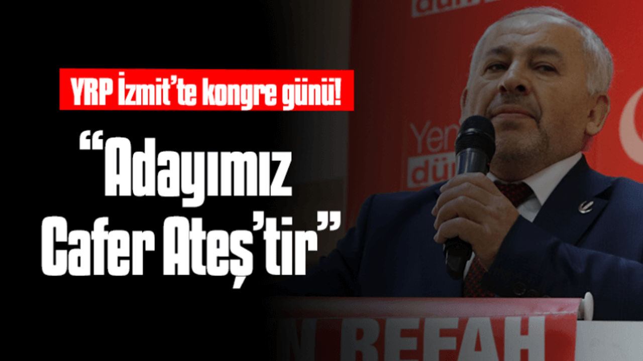 İl Başkanı Ali Taştan: “Adayımız Cafer Ateş’tir”