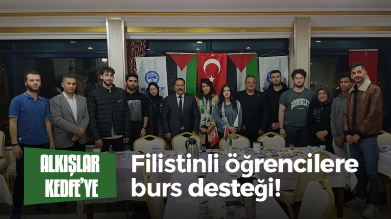 KEDFE’den Filistinli öğrencilere burs desteği