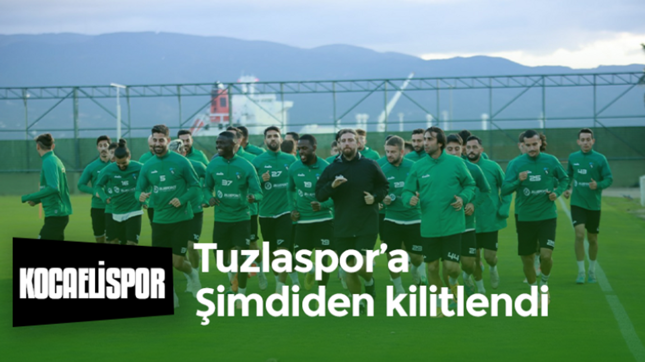 Kocaelispor, Tuzlaspor’a şimdiden kilitlendi