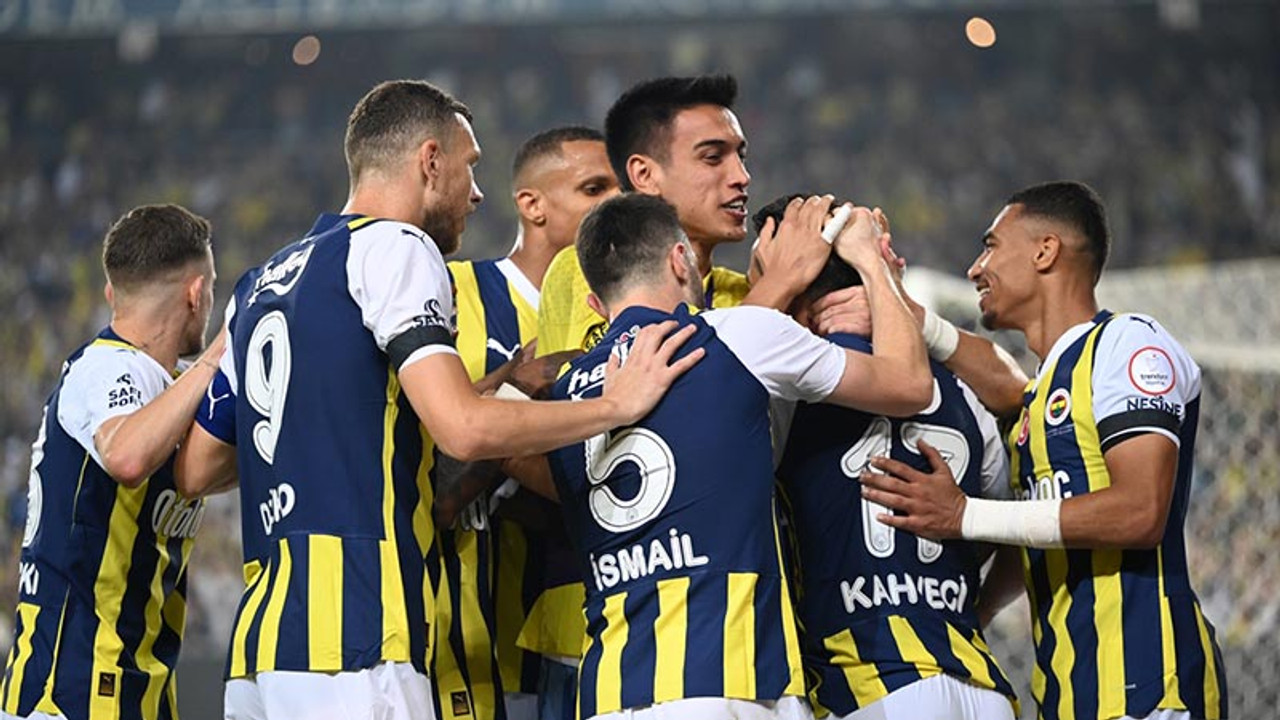 Fenerbahçe liderliği 4 golle devraldı!