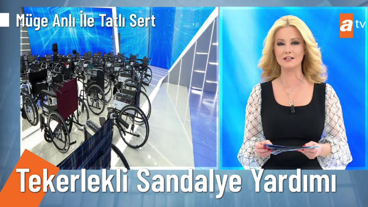 Müge Anlı Tekerlekli Sandalye Başvurusu Yap: Müge Anlı Tekerlekli Sandalye Başvuru Nasıl Yapılır?