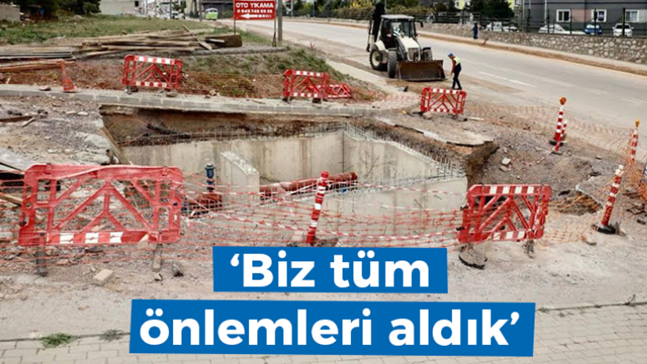 O kaza ile ilgili İSU'dan açıklama geldi: “Biz tüm önlemleri aldık”