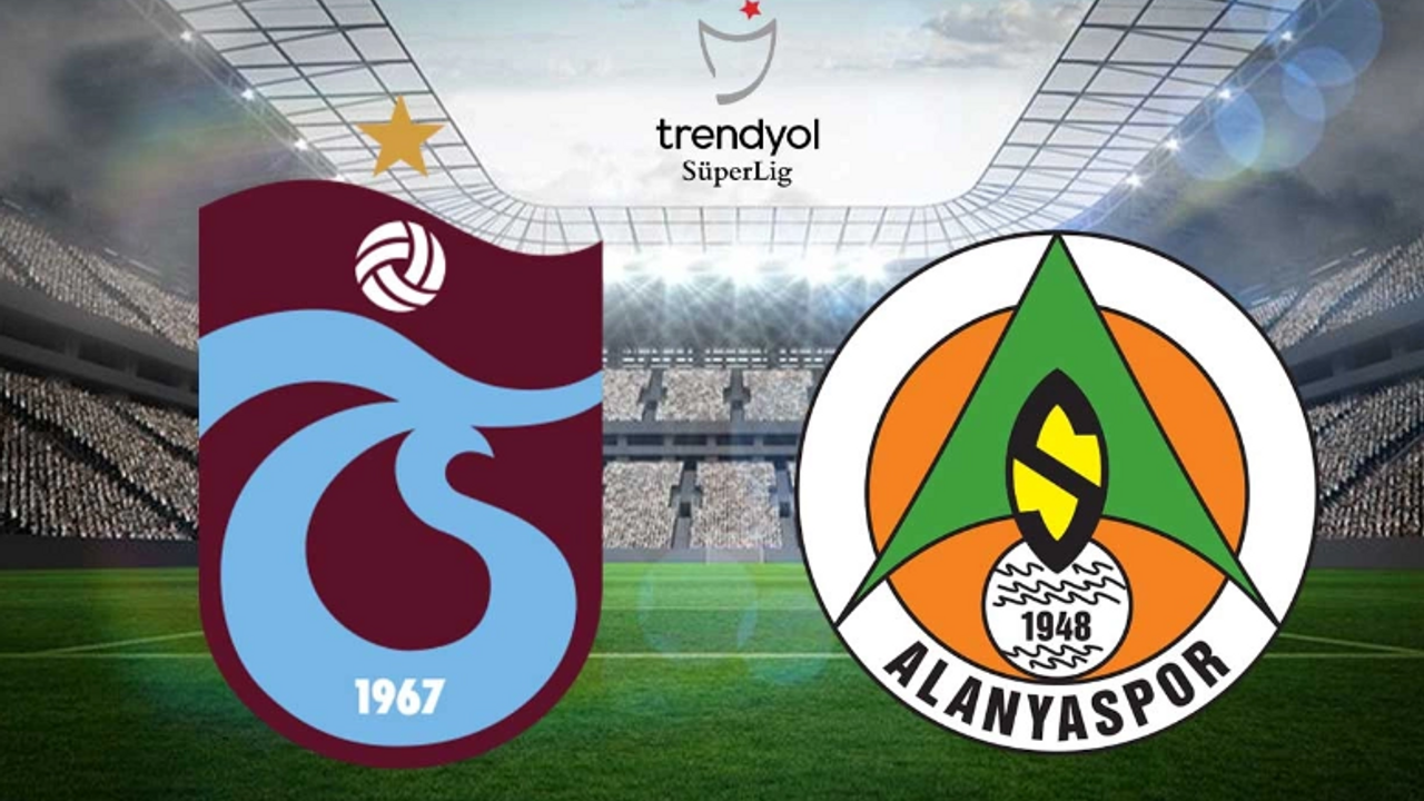 Trabzonspor Alanyaspor maçı ne zaman, saat kaçta, hangi kanalda? Muhtemel 11'ler