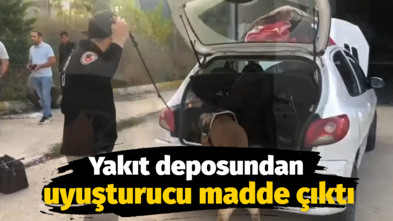 Yakıt deposundan uyuşturucu madde çıktı