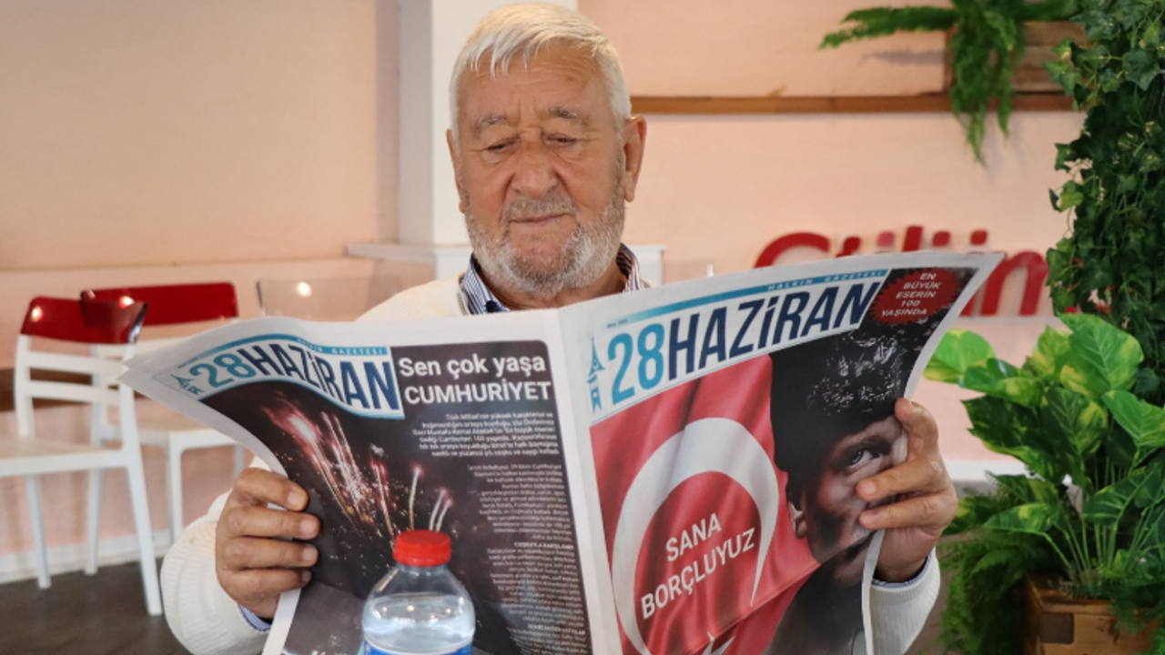 100'üncü yıl temalı 28 Haziran Gazetesi çok beğenildi