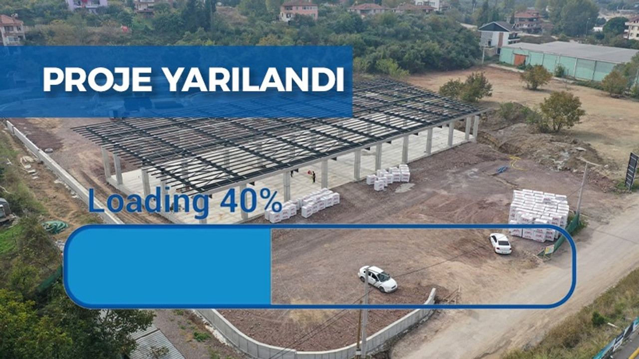 Karamürsel terminal binasında ilerleme %40