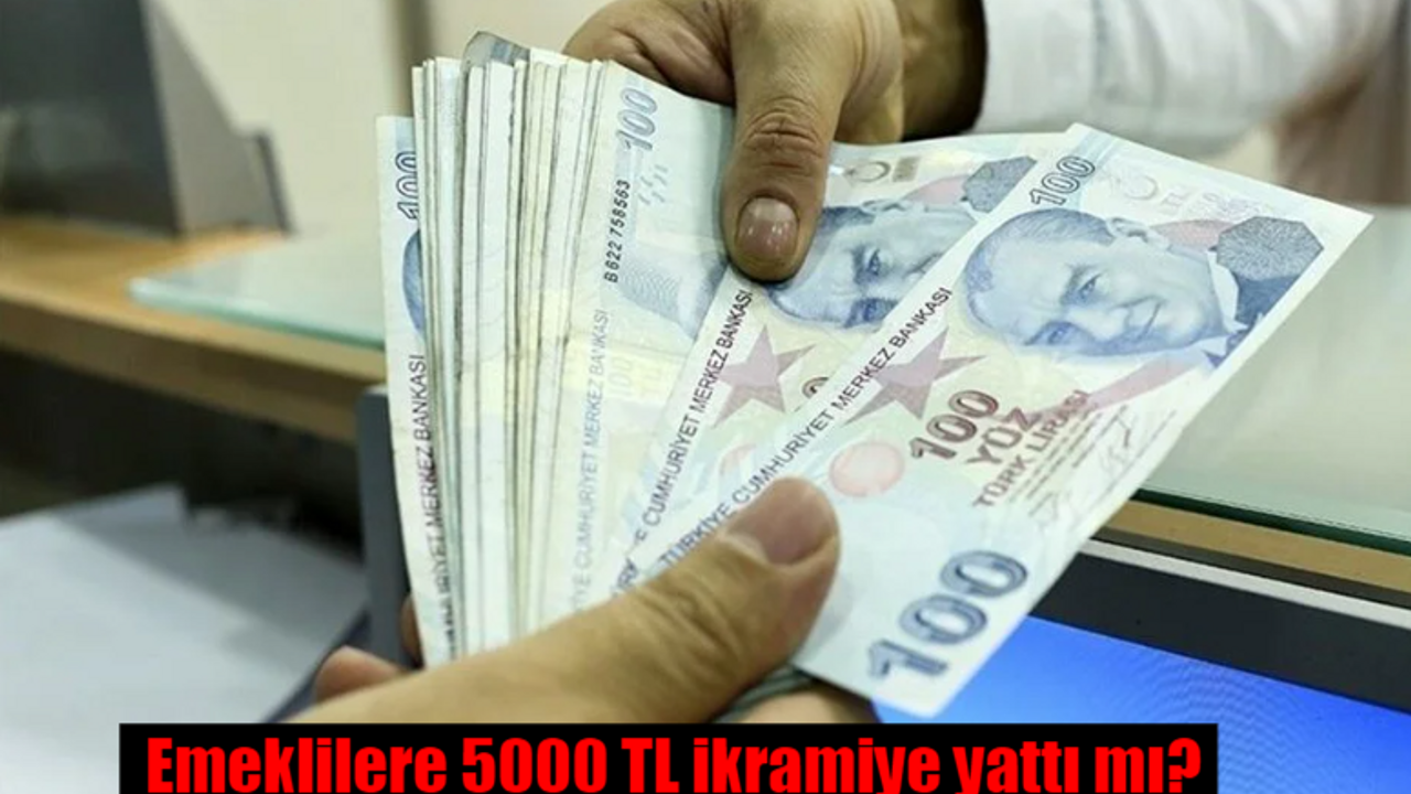 Emeklilere 5000 TL ikramiye yattı mı, ne zaman ödenecek? 29 Ekim emekli ikramiyesinde son durum ne?