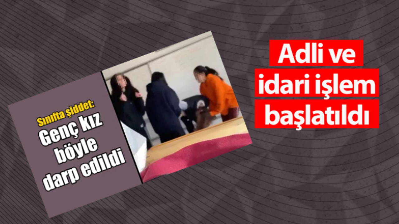 Kocaeli'de sınıftaki şiddete adli ve idari işlem başlatıldı