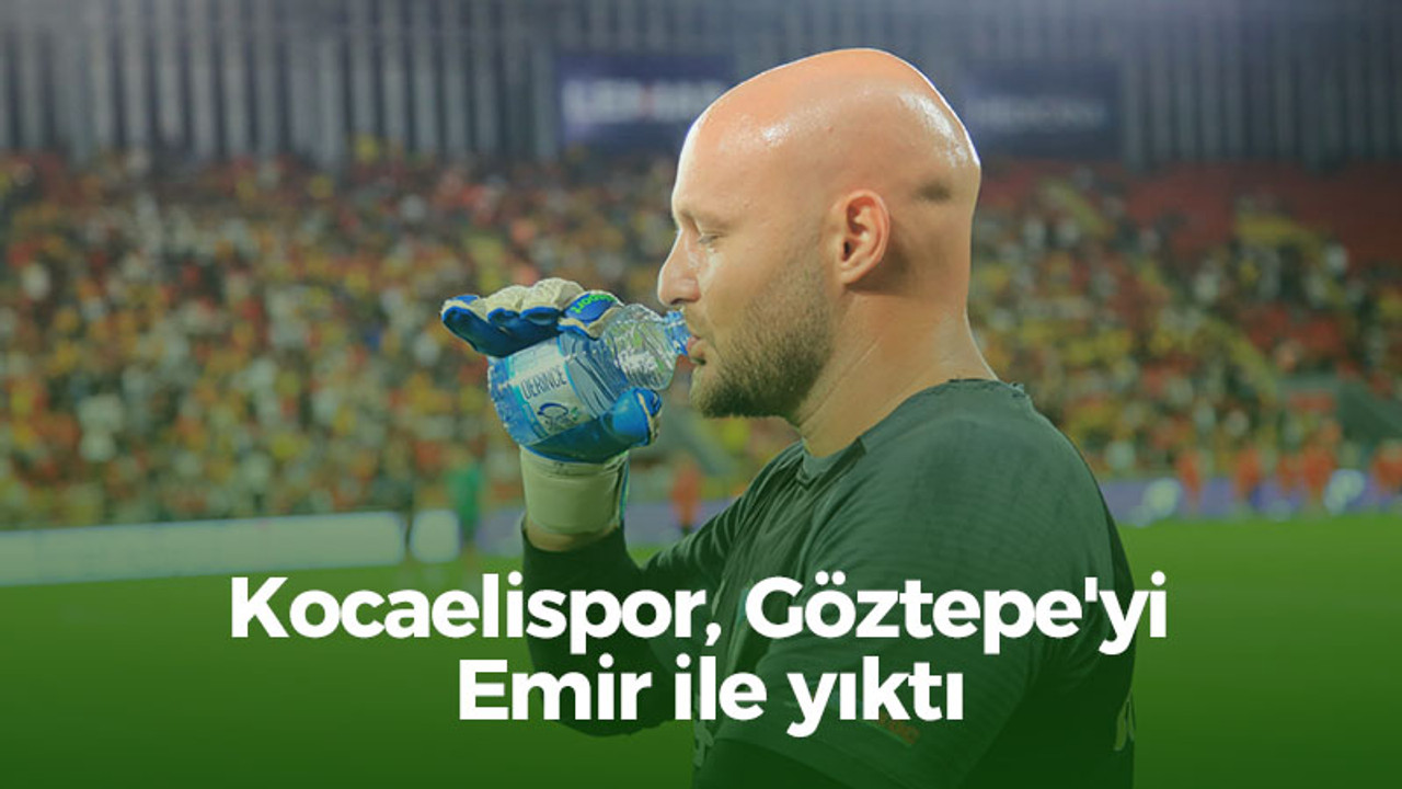 Kocaelispor, Göztepe'yi Emir ile yıktı