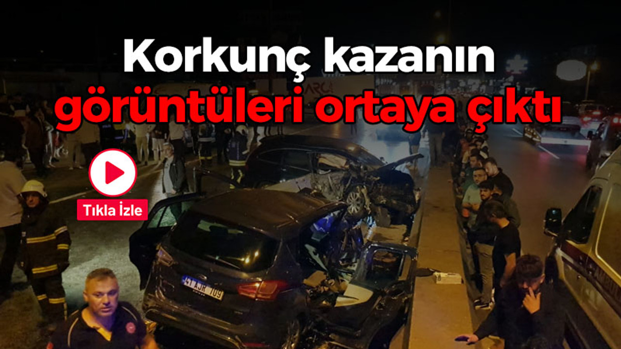 Korkunç kazanın görüntüleri ortaya çıktı