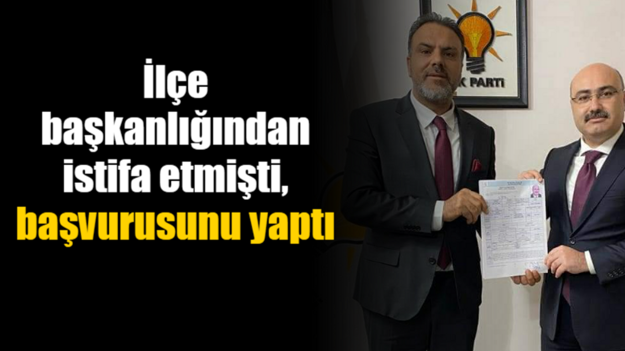 Ufuk Acay Darıca için başvurdu