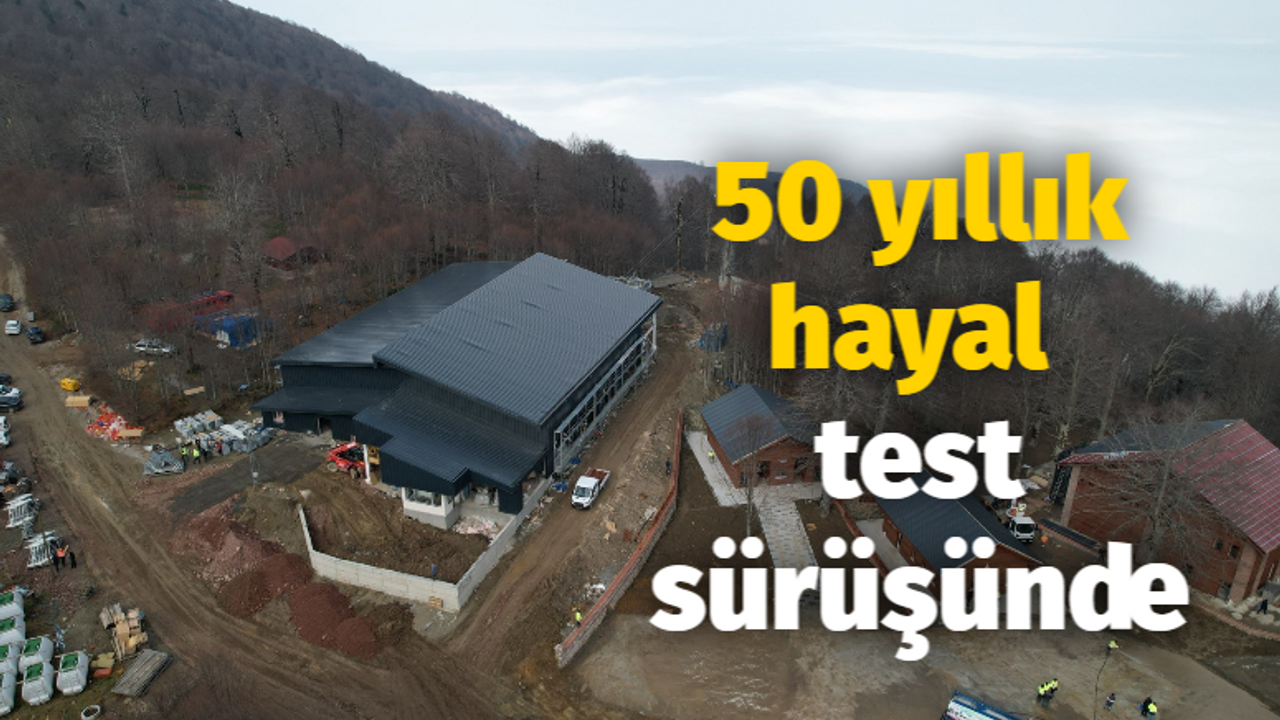 50 yıllık hayal test sürüşünde