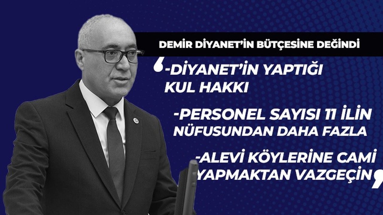 Doğan Demir’den Diyanet’e tepki!