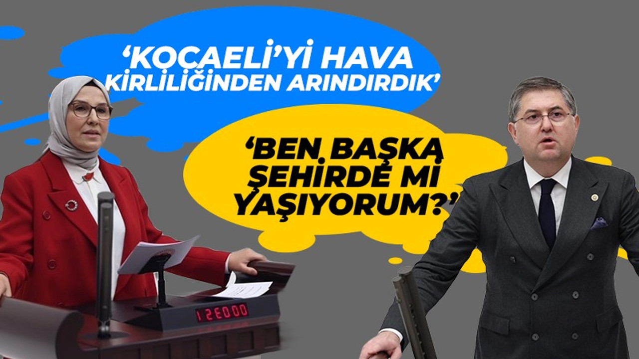 Katırcıoğlu ve Yıldızlı arasında hava kirliliği polemiği!