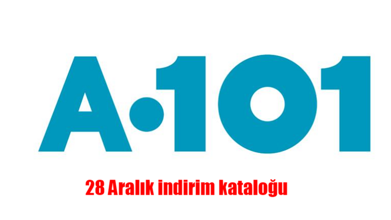 A101 28 Aralık aktüel ürünler broşürü, A101 kataloğu! A101'de görülmemiş yeni yıl indirimleri