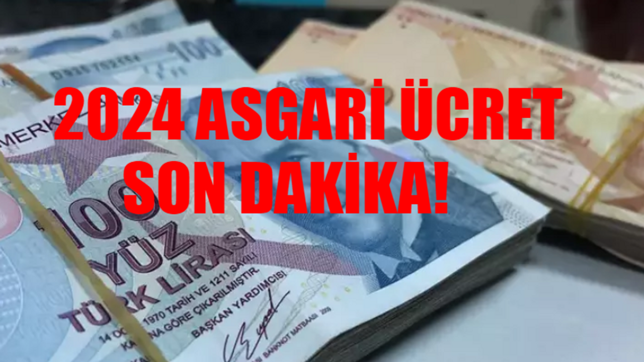 Asgari Ücret Ne Kadar Olacak 2024 Son Dakika: Asgari Ücret Açıklandı Mı? 2024 Asgari Ücret Tahmini