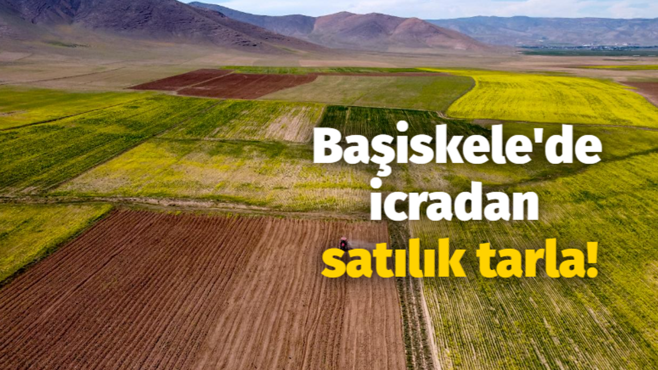 Başiskele'de icradan satılık tarla!