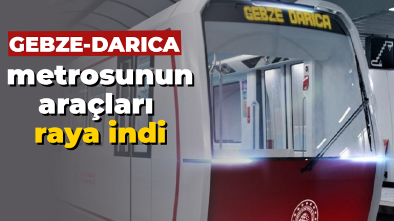 Başkan Büyükakın: Metromuzun araçları raylara indi