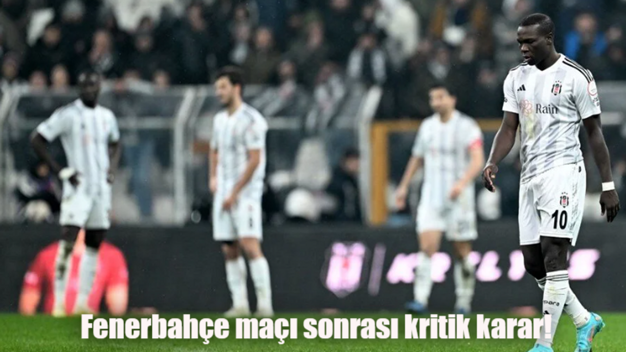 Beşiktaş’ta hangi oyuncular kadro dışı kaldı?