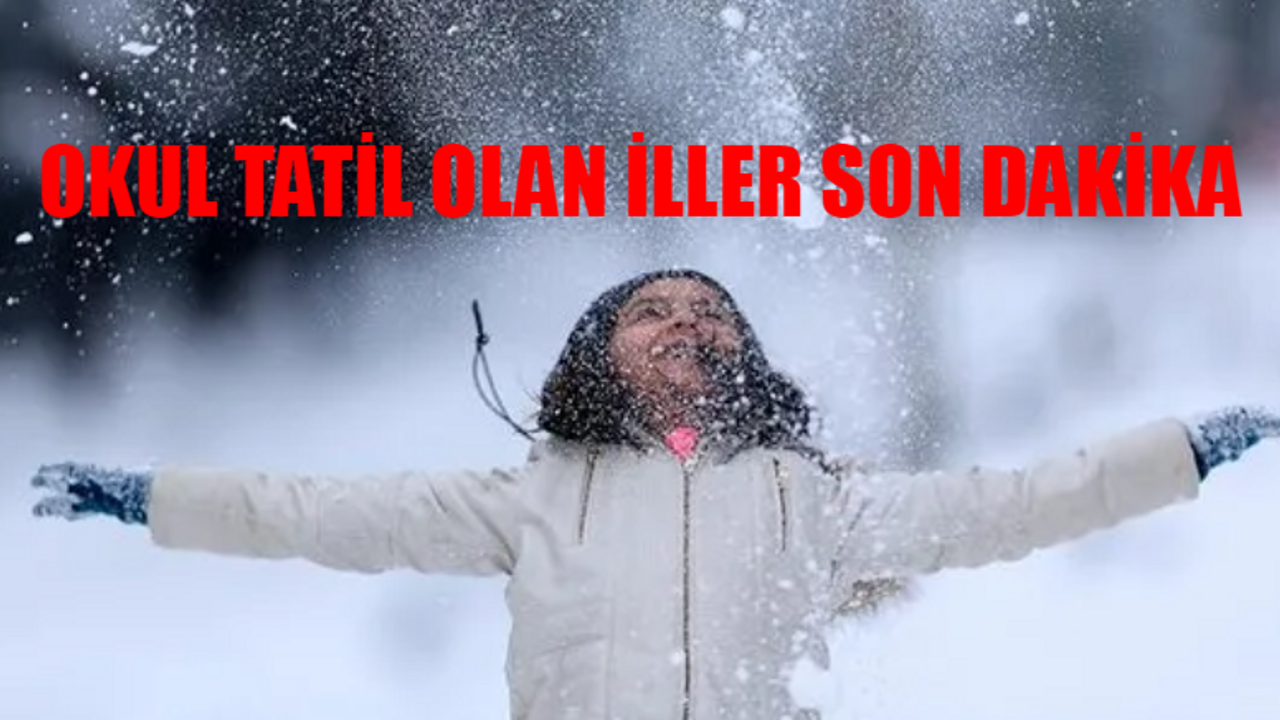 Bugün Okul Var Mı? 25 Aralık Bugün Okul Tatil Mi? Bu Pazartesi Okullar Tatil Mi? Hangi İllerde Okullar Tatil Son Dakika