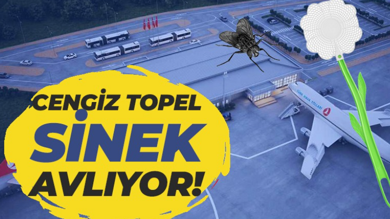 Cengiz Topel sinek avlıyor!