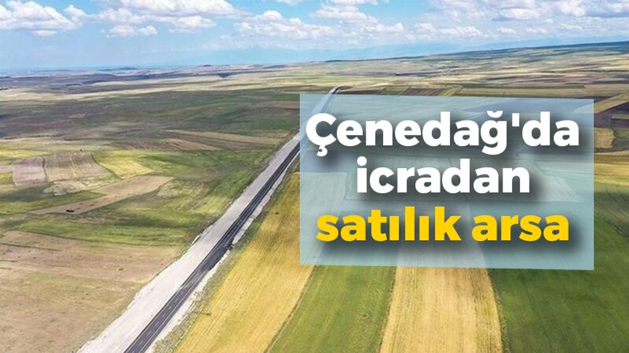 Çenedağ'da icradan satılık arsa