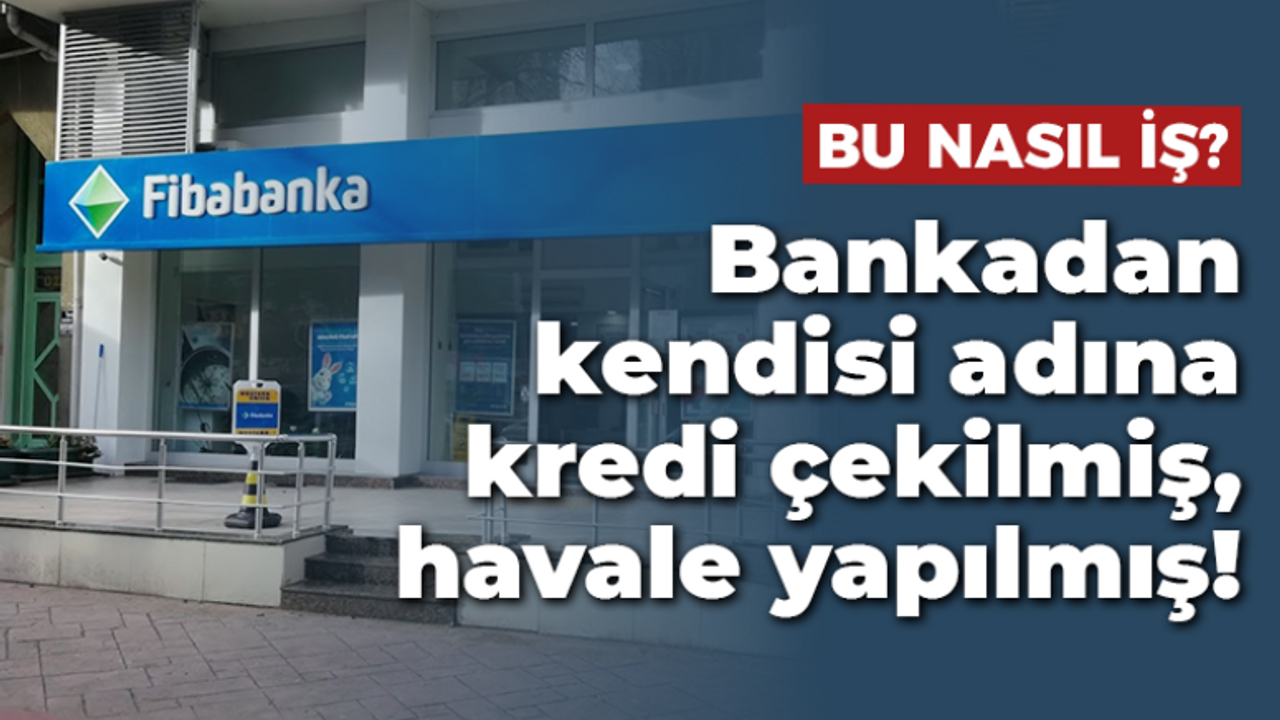 Fibabanka İzmit’te Büyükşehir işçisinin adına kredi çekilmiş! Bu nasıl iş?